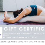 eGift Mum a private yoga, Ayurveda consultation or yin yoga session this Mother's Day.